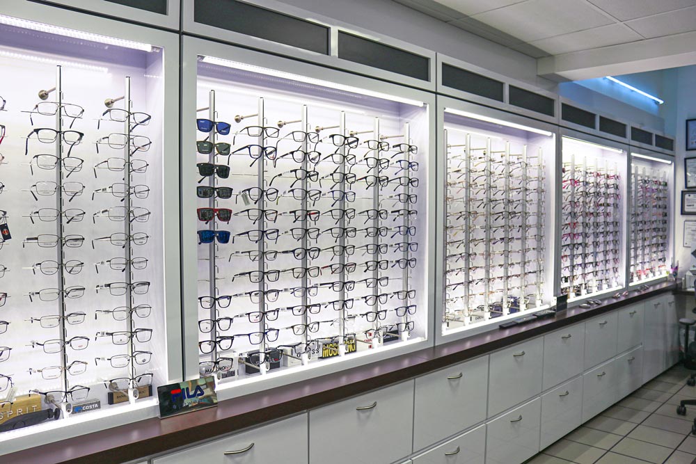 Display de lentes
